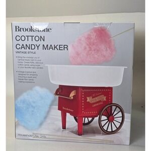 Brookstone Cotton Candy Maker Vintage Style BRAND NEW